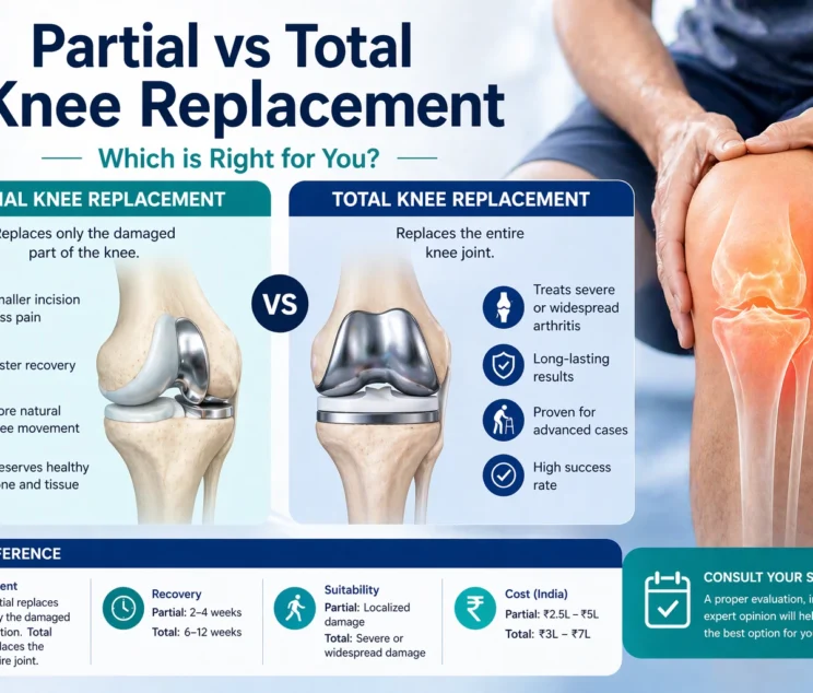Partial vs Total Knee Replacement